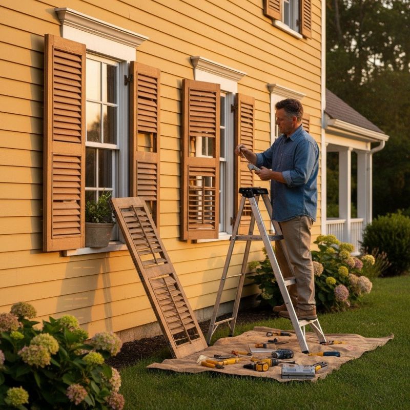 Shutter Handle Repair in Alpharetta, GA